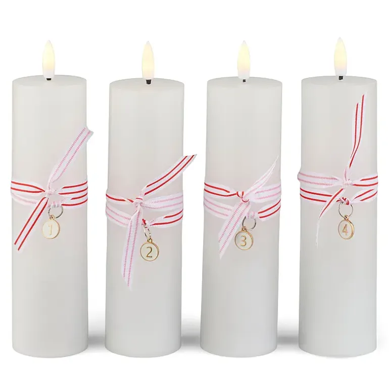 Adventslys 4-pk