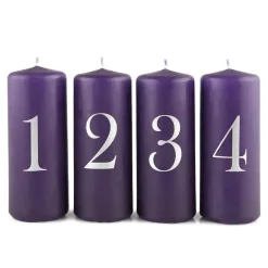 Adventslys 4-pk