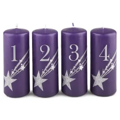 Adventslys 4-pk