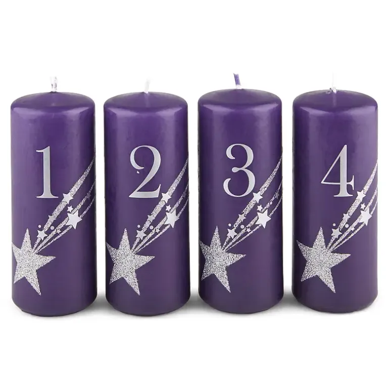 Adventslys 4-pk
