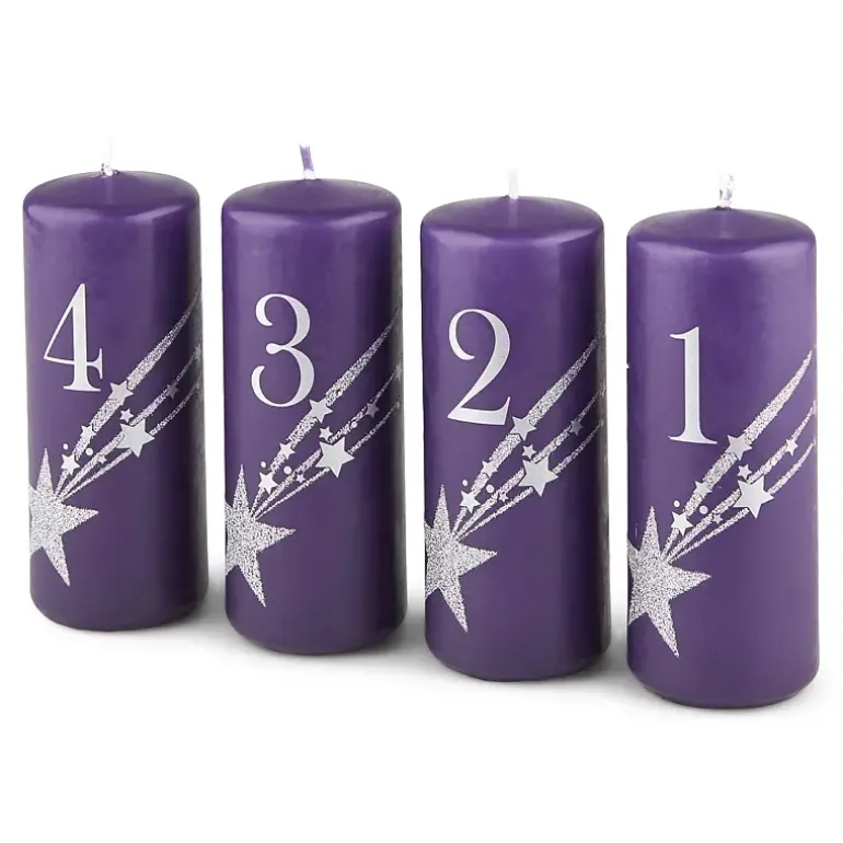 Adventslys 4-pk