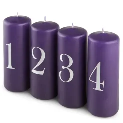 Adventslys 4-pk