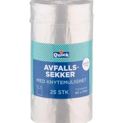 Avfallsekk 25-pk