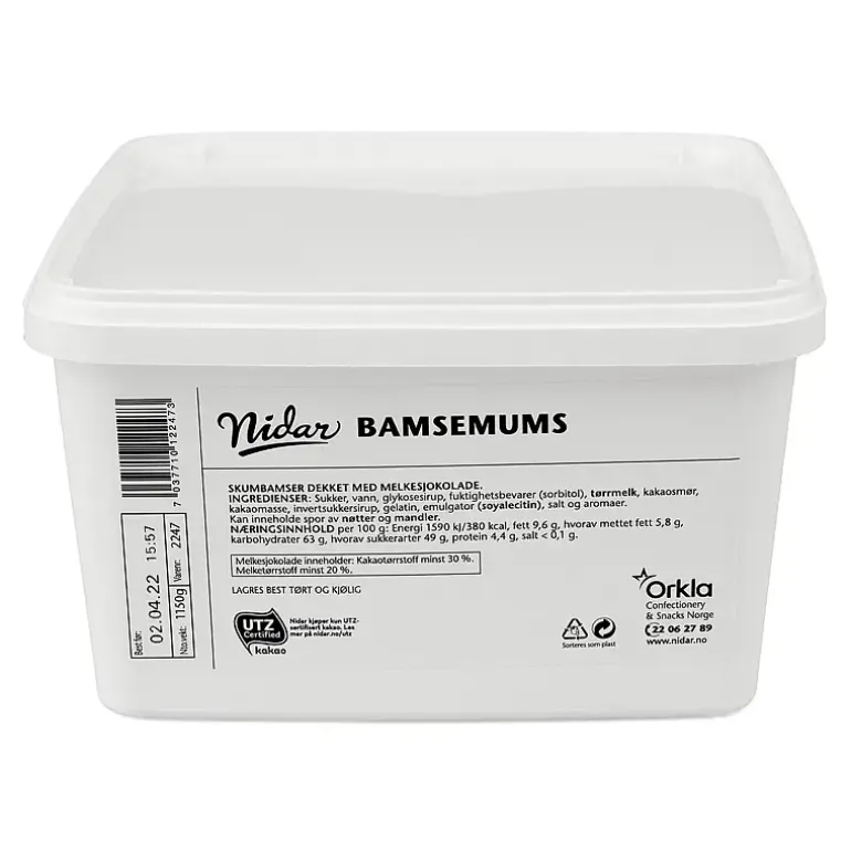Bamsemums løsvekt