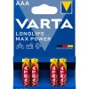 Batteri 4-Pk Aaa Longlife
