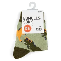 Bomullssokk med motiv