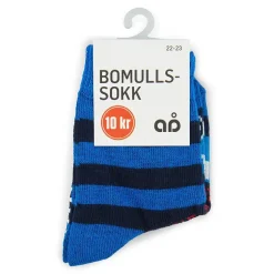 Bomullssokk med motiv