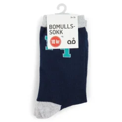 Bomullssokk med motiv