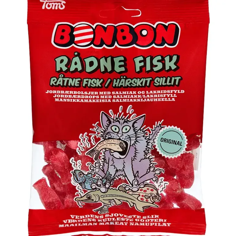 Bonbon råtne fisk