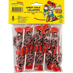 Cola lollipops