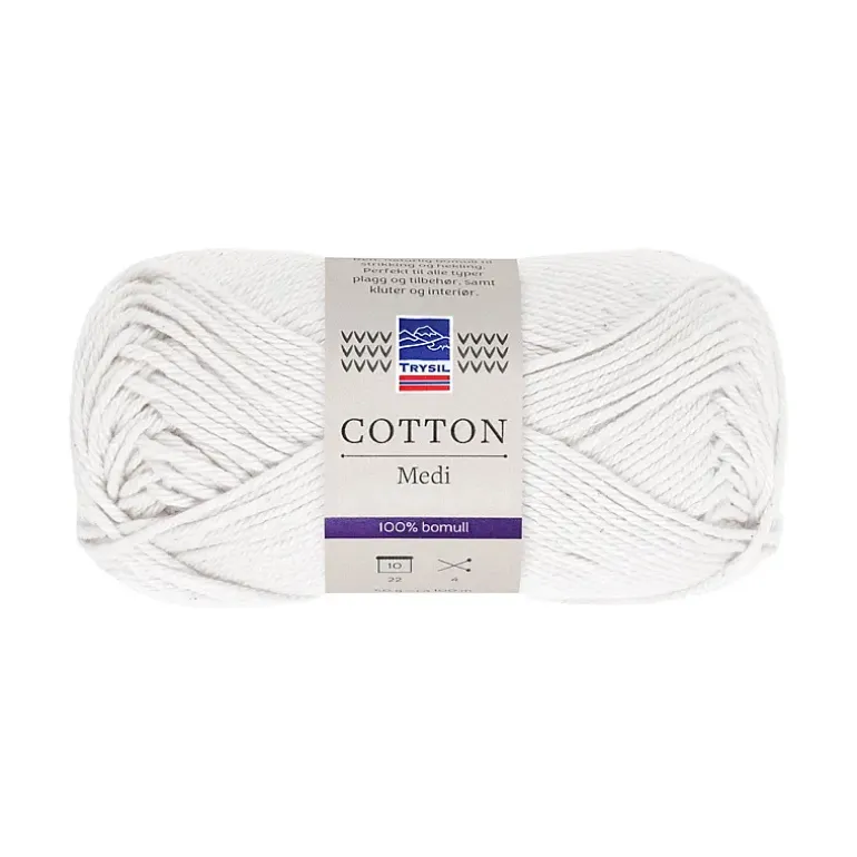Cotton Medi garn bomull