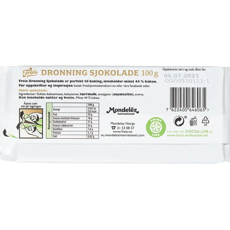 Dronning sjokolade