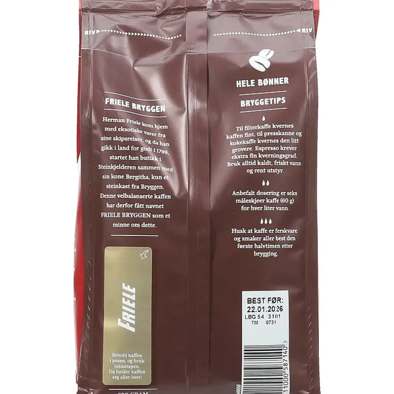 Friele kaffebønner