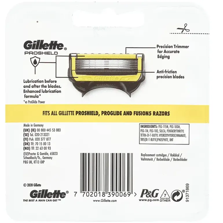 Gillette blader 4-pk