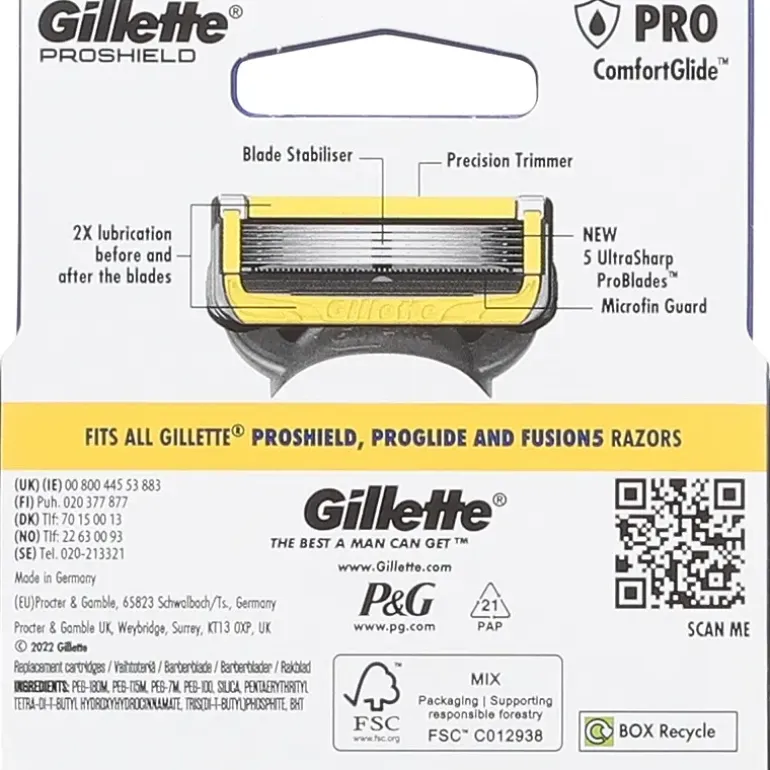 Gillette blader 4-pk