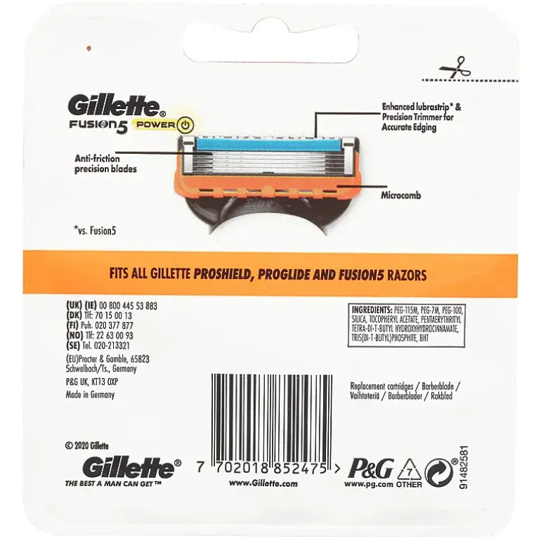 Gillette blader 4-pk