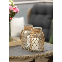 Glasslykt/vase Olivia