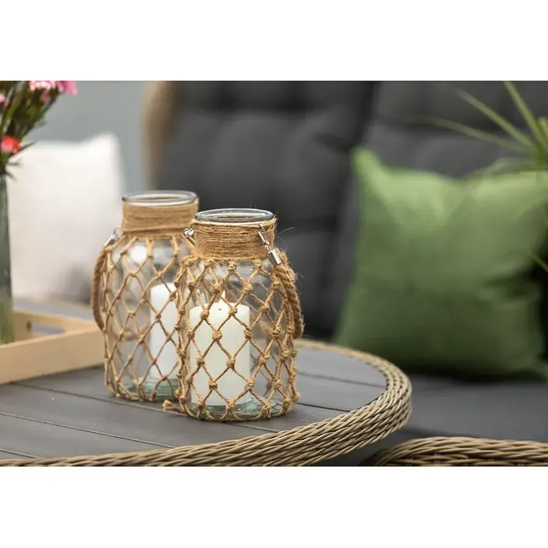Glasslykt/vase Olivia
