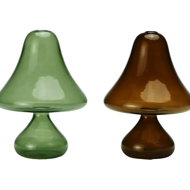 Glassvase Sopp