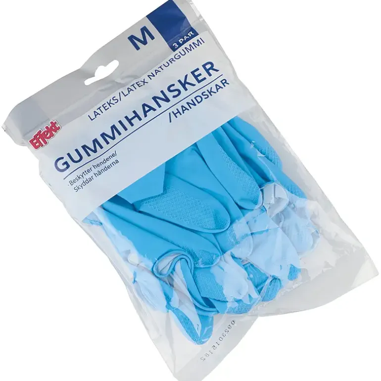 Gummihanske 3 par