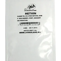 Hetvin-gjær