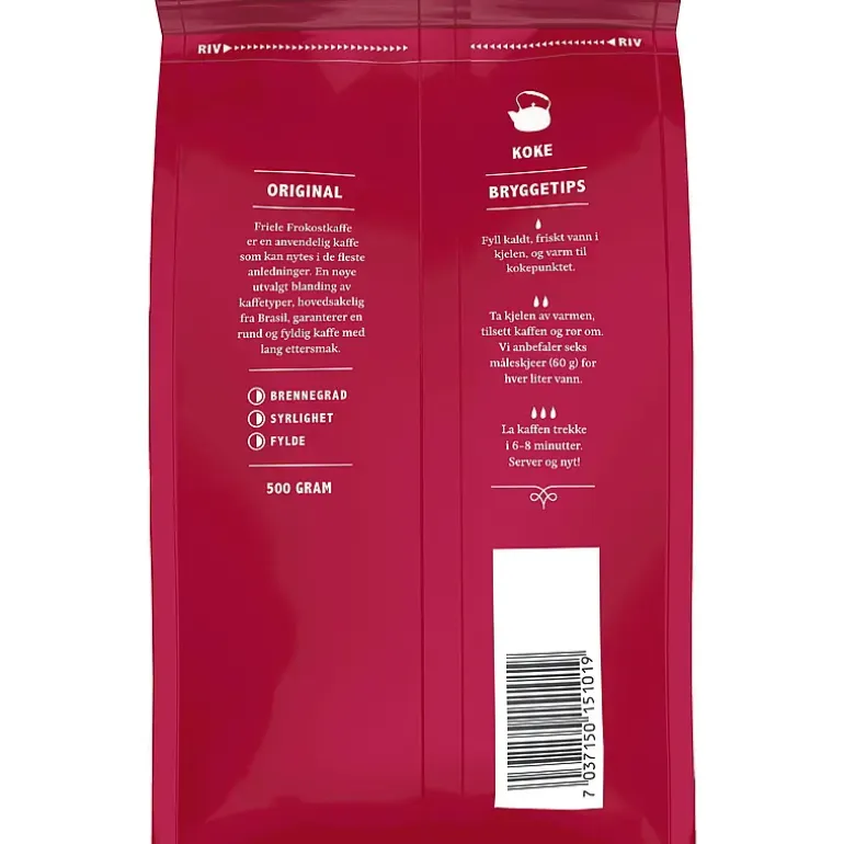 Kaffe Friele kokemalt