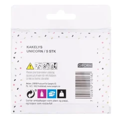 Kakelys 5 stk