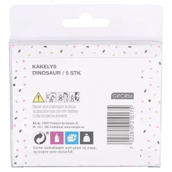 Kakelys 5 stk