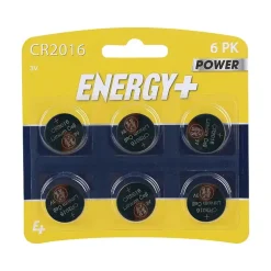Knappcellebatteri Enegy+ 6-pk