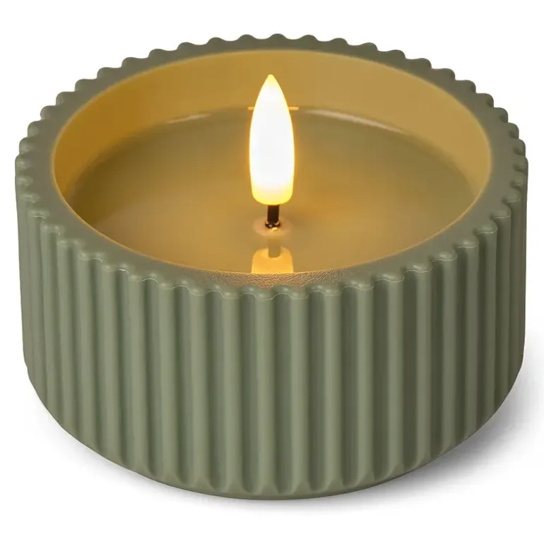 Ledlys i krukke
