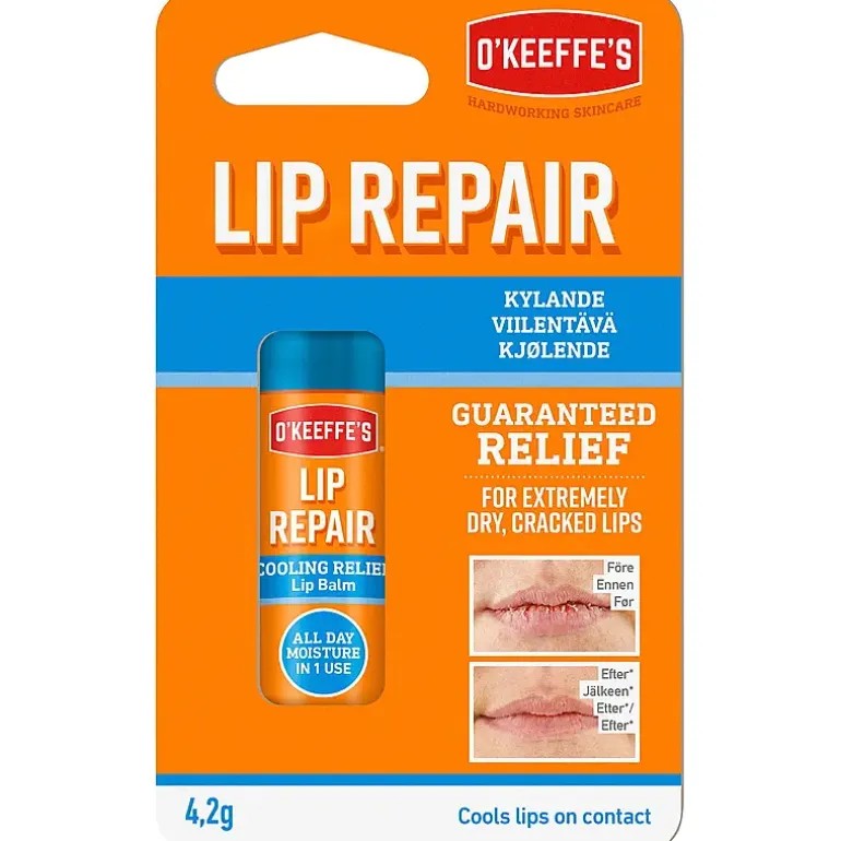 Lip repair cooling
