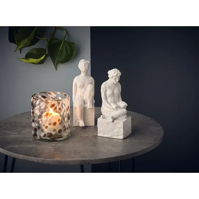 Lysholder/vase Dots