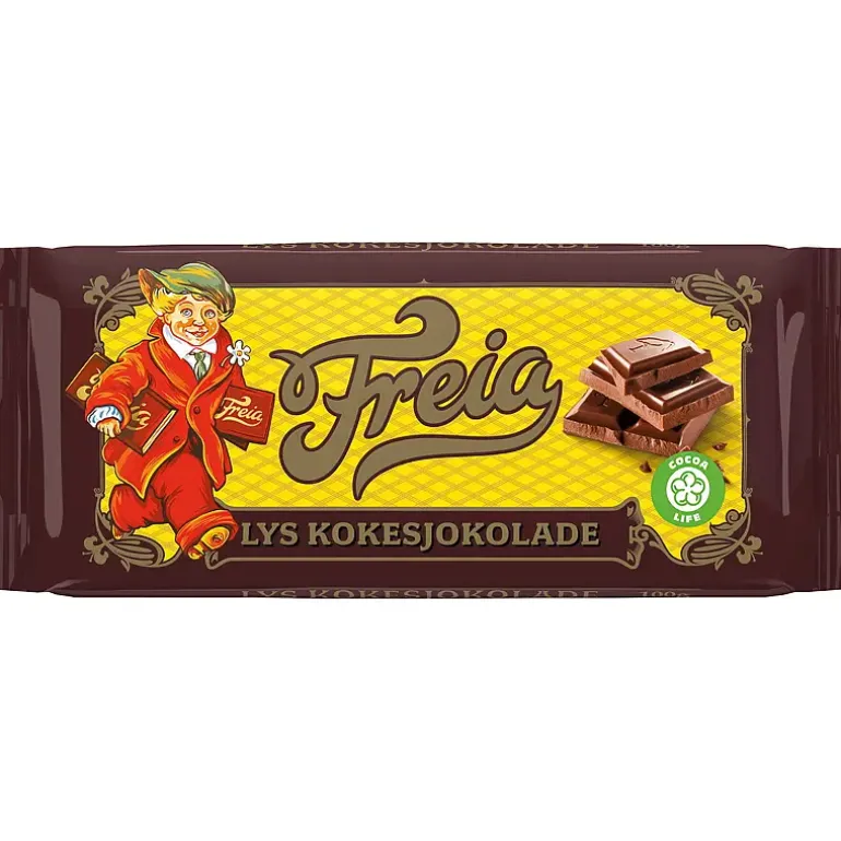 Lys kokesjokolade