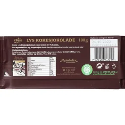 Lys kokesjokolade