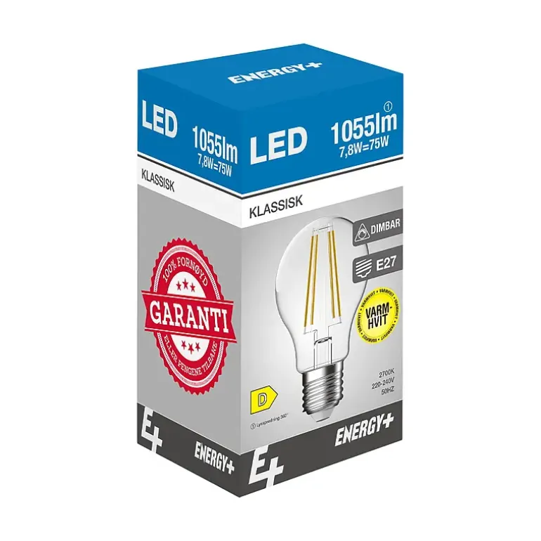 Lyspære LED 1055lm