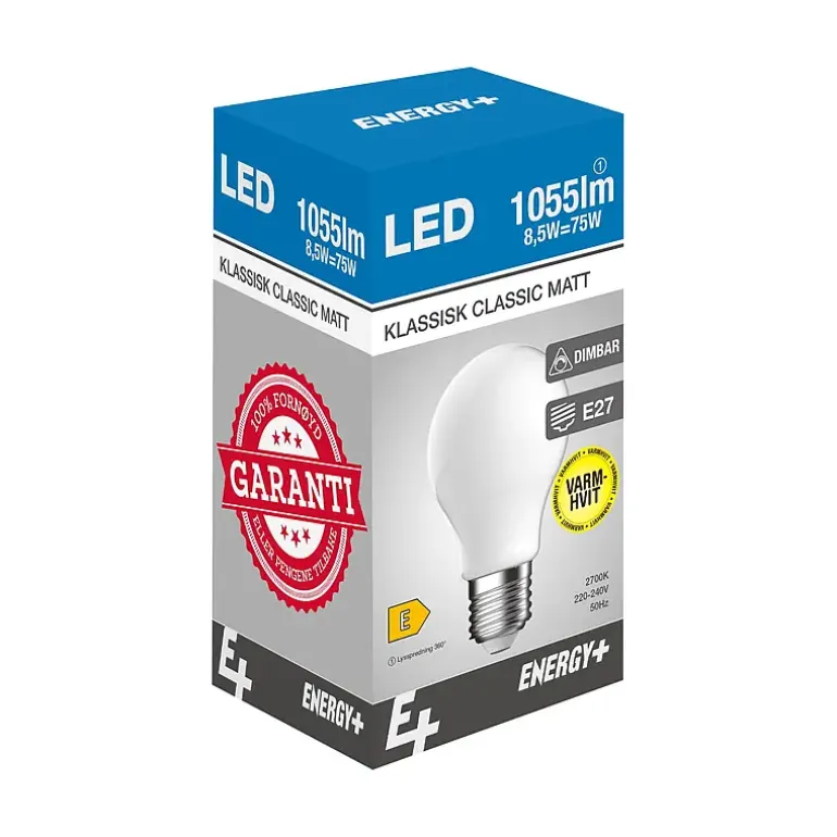 Lyspære LED 1055lm