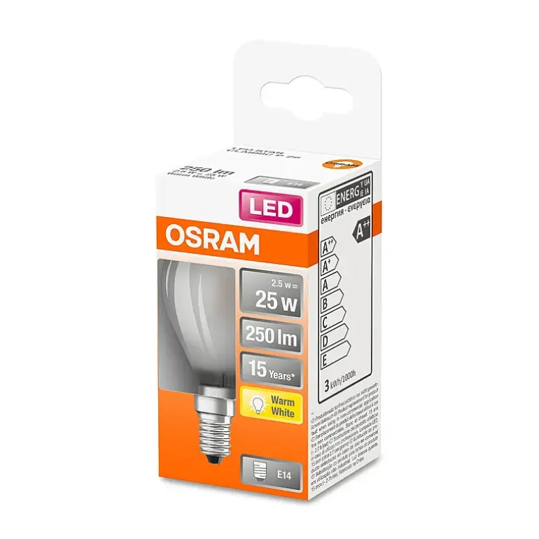Lyspære LED 250 lm