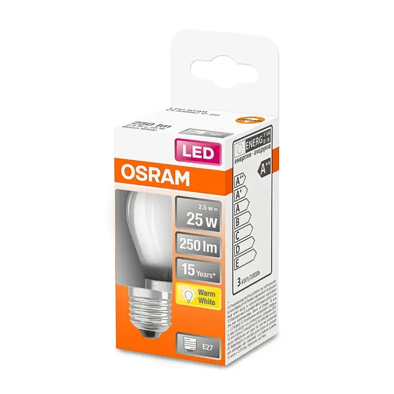 Lyspære LED 250 lm