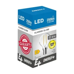 Lyspære LED 250 lm