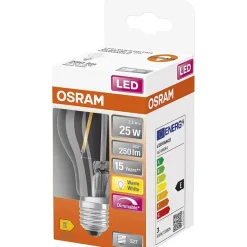 Lyspære LED 250 lm