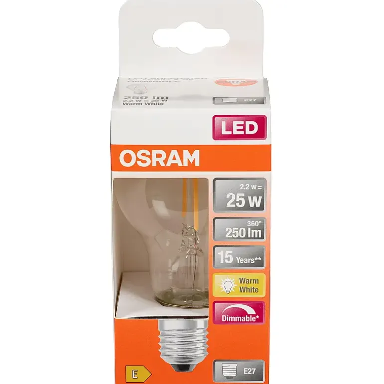 Lyspære LED 250 lm
