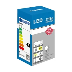 Lyspære LED 470 lm