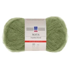 Maya alpakka grønn