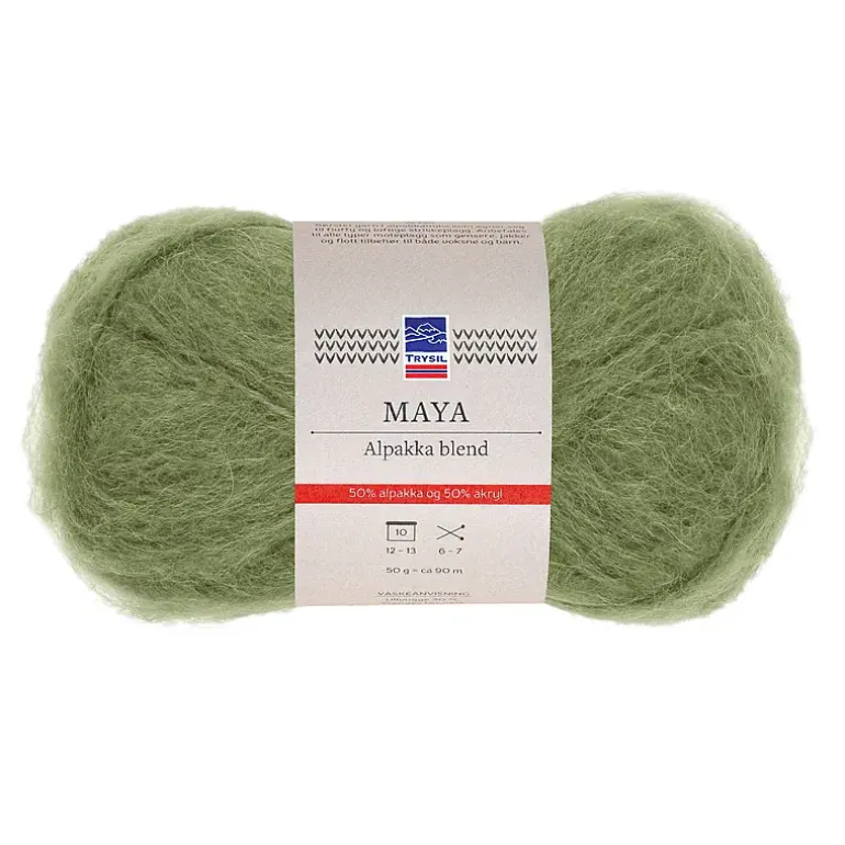 Maya alpakka grønn