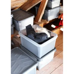 Oppbevaringsboks SmartStore™ m/lokk 33 liter