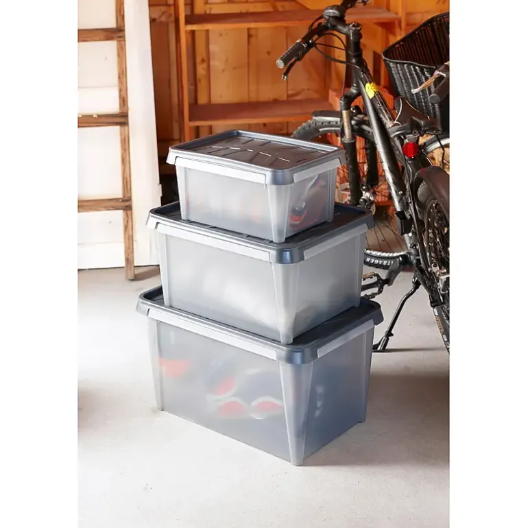 Oppbevaringsboks SmartStore™ m/lokk 33 liter