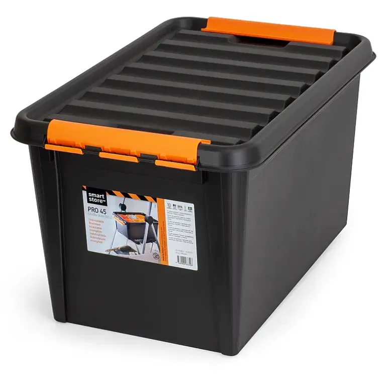 Oppbevaringsboks SmartStore™ m/lokk 50 liter