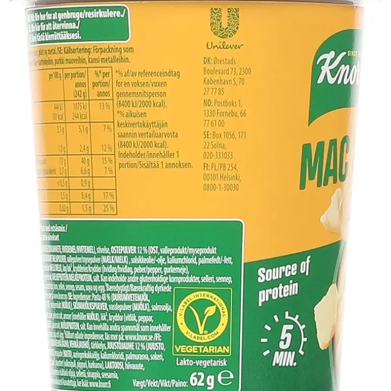 Pasta Snack pot