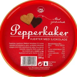 Pepperkakehjerter