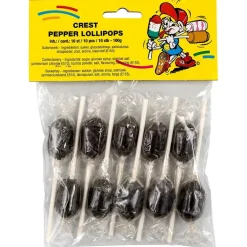 Pepper lollipops